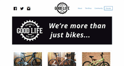 Desktop Screenshot of goodlifebikes.ca
